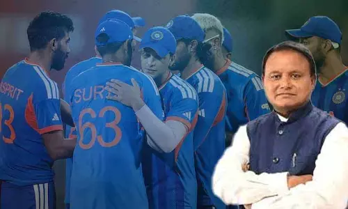 Odisha CM ने टी20 विश्व कप के सेमीफाइनल में पहुंचने पर टीम इंडिया को बधाई दी Odisha CM ने टी20 विश्व कप के सेमीफाइनल में पहुंचने पर टीम इंडिया को बधाई दी