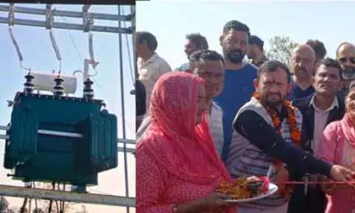 Kathua MLA ने विकास कार्यों की आधारशिला रखी