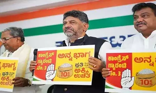 गारंटी स्कीम: अमीरों को गारंटी स्कीम छोड़ देनी चाहिए: Minister MB Patil गारंटी स्कीम: अमीरों को गारंटी स्कीम छोड़ देनी चाहिए: Minister MB Patil