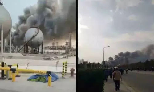 ईरान के ड्रोन ने सऊदी अरब में Aramco Oil Refinery पर हमला किया ईरान के ड्रोन ने सऊदी अरब में Aramco Oil Refinery पर हमला किया