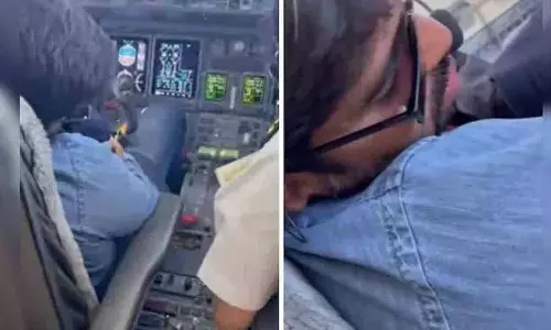 अजीत पवार के बेटे ने वीएसआर वेंचर्स के मालिक का Cockpit में सोते हुए वीडियो शेयर किया अजीत पवार के बेटे ने वीएसआर वेंचर्स के मालिक का Cockpit में सोते हुए वीडियो शेयर किया