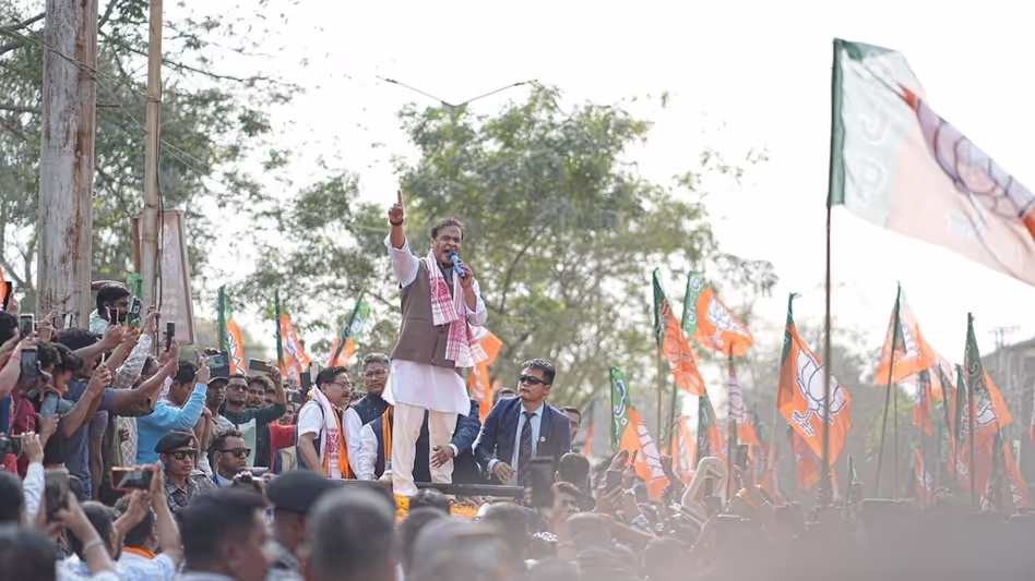 Assam के मुख्यमंत्री ने कहा, चुनाव के बाद 5 लाख बीघा ज़मीन से बेदखली की जाएगी Assam के मुख्यमंत्री ने कहा, चुनाव के बाद 5 लाख बीघा ज़मीन से बेदखली की जाएगी