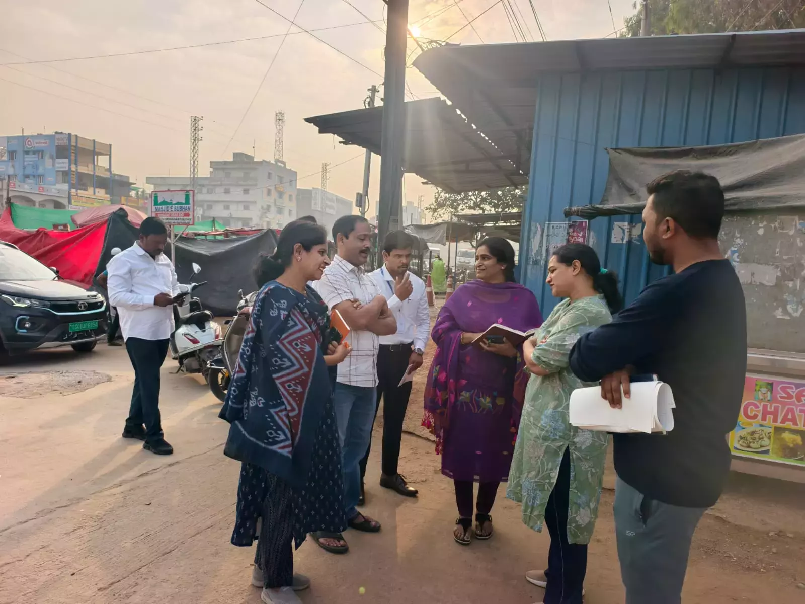 Srijana ने साइबराबाद में सफाई के कामों और वेस्ट मैनेजमेंट के तरीकों का रिव्यू किया
