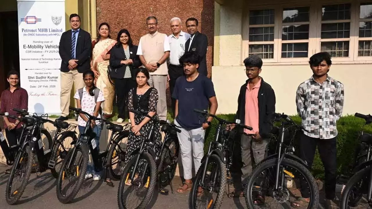 NITK सुरथकल में दिव्यांग छात्रों के लिए स्मार्ट ई-मोबिलिटी बूस्ट NITK सुरथकल में दिव्यांग छात्रों के लिए स्मार्ट ई-मोबिलिटी बूस्ट
