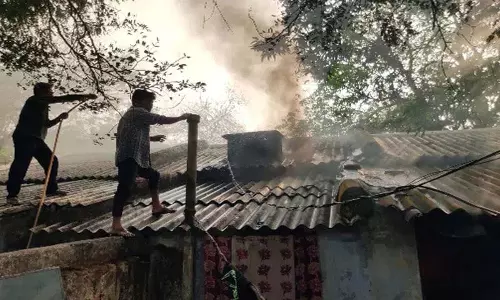 Singareni क्वार्टर में एक बड़ा हादसा टल गया Singareni क्वार्टर में एक बड़ा हादसा टल गया