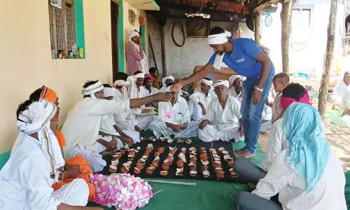 आदिवासी गांवों में Kamadahanam मनाया गया