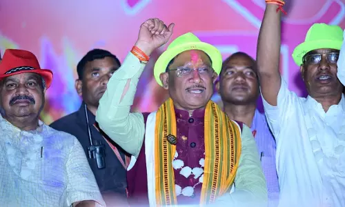 न्यू शांति नगर में होली मिलन समारोह में शामिल हुए CM साय