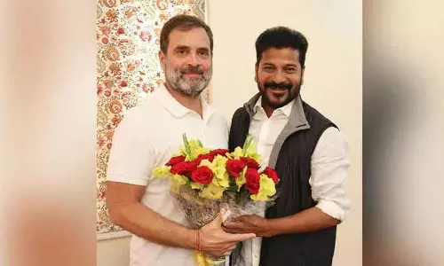 Revanth Reddy ने राहुल गांधी को पीएम पद का उम्मीदवार बनने के लिए मनाया, कांग्रेस ने पुष्टि की Revanth Reddy ने राहुल गांधी को पीएम पद का उम्मीदवार बनने के लिए मनाया, कांग्रेस ने पुष्टि की