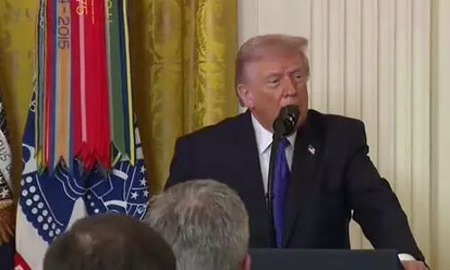 US President Donald Trump ने ऑपरेशन एपिक फ्यूरी पर अपडेट देते हुए कहा US President Donald Trump ने ऑपरेशन एपिक फ्यूरी पर अपडेट देते हुए कहा