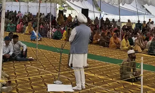 Jammu: जम्मू के मंडाल गांव में आध्यात्मिक ऊर्जा से सराबोर हुआ परिसर Jammu: जम्मू के मंडाल गांव में आध्यात्मिक ऊर्जा से सराबोर हुआ परिसर