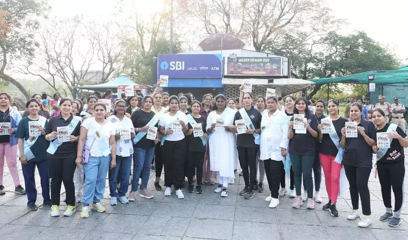 Hyderabad: बिंदास महिला दौड़ को ज़बरदस्त रिस्पॉन्स मिला Hyderabad: बिंदास महिला दौड़ को ज़बरदस्त रिस्पॉन्स मिला