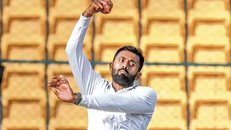 Ranji Trophy: सपाट पिचों पर कर्नाटक की स्किल्स की कमी साफ दिखी Ranji Trophy: सपाट पिचों पर कर्नाटक की स्किल्स की कमी साफ दिखी