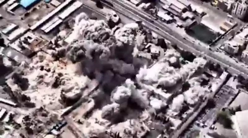 US मिलिट्री का बयान: IRGC के हेडक्वार्टर पर बड़ा हमला, मिडिल ईस्ट में बढ़ा तनाव US मिलिट्री का बयान: IRGC के हेडक्वार्टर पर बड़ा हमला, मिडिल ईस्ट में बढ़ा तनाव