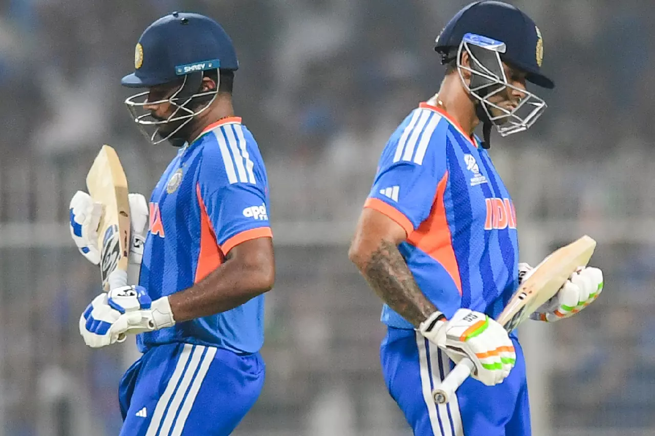 T20 WC में सैमसन की शानदार पारी पर सूर्यकुमार का सकारात्मक संदेश T20 WC में सैमसन की शानदार पारी पर सूर्यकुमार का सकारात्मक संदेश