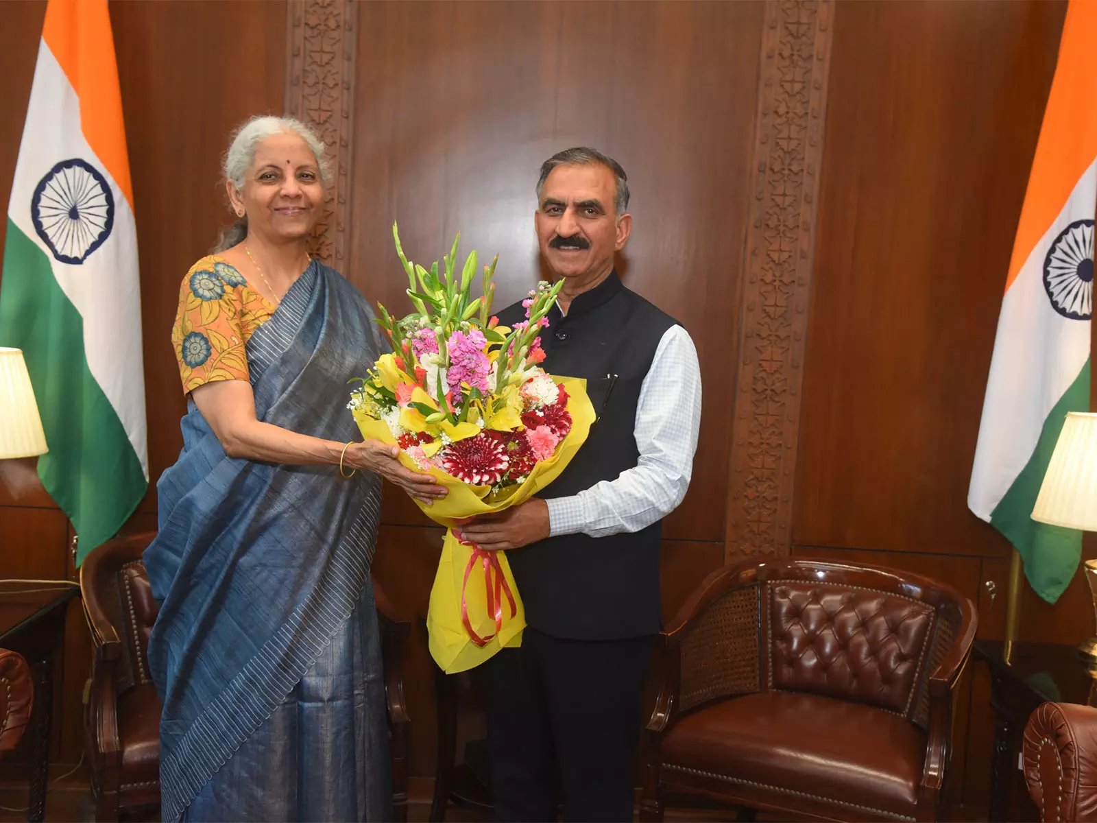 हिमाचल के CM सुखू ने केंद्रीय वित्त मंत्री से मुलाकात की, 2026-27 के लिए विशेष केंद्रीय सहायता मांगी हिमाचल के CM सुखू ने केंद्रीय वित्त मंत्री से मुलाकात की, 2026-27 के लिए विशेष केंद्रीय सहायता मांगी