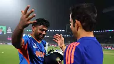 संजू सैमसन को प्रेशर कम करने के लिए आराम की ज़रूरत थी: Gautam Gambhir संजू सैमसन को प्रेशर कम करने के लिए आराम की ज़रूरत थी: Gautam Gambhir