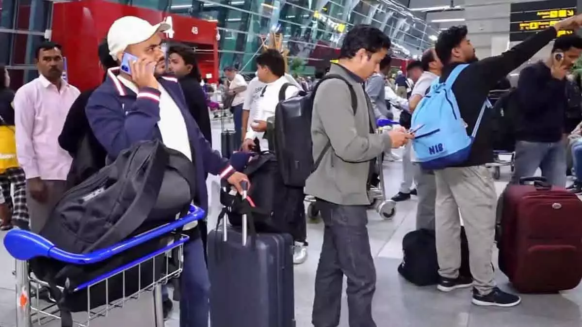 Andhra Pradesh में 39.55 लाख लोग माइग्रेशन के कारण घर से दूर Andhra Pradesh में 39.55 लाख लोग माइग्रेशन के कारण घर से दूर