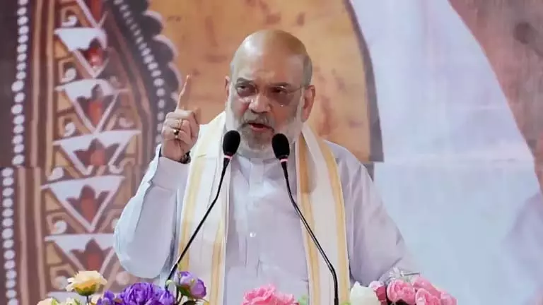Amit Shah ने मथुरापुर में मतुआ समुदाय को भरोसा दिलाया Amit Shah ने मथुरापुर में मतुआ समुदाय को भरोसा दिलाया