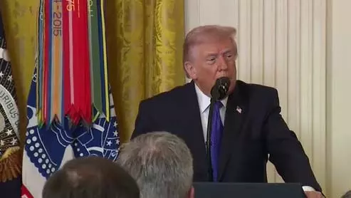 US President Donald Trump ने ऑपरेशन एपिक फ्यूरी पर अपडेट देते हुए कहा US President Donald Trump ने ऑपरेशन एपिक फ्यूरी पर अपडेट देते हुए कहा