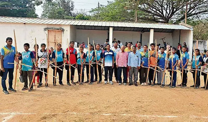 Khammam Archery Trials में आने वाली चैंपियनशिप के लिए 110 खिलाड़ियों को शॉर्टलिस्ट किया गया Khammam Archery Trials में आने वाली चैंपियनशिप के लिए 110 खिलाड़ियों को शॉर्टलिस्ट किया गया
