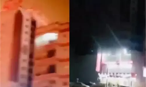 Dubai:गगनचुंबी इमारतों के बीच मचा हड़कंप Dubai:गगनचुंबी इमारतों के बीच मचा हड़कंप