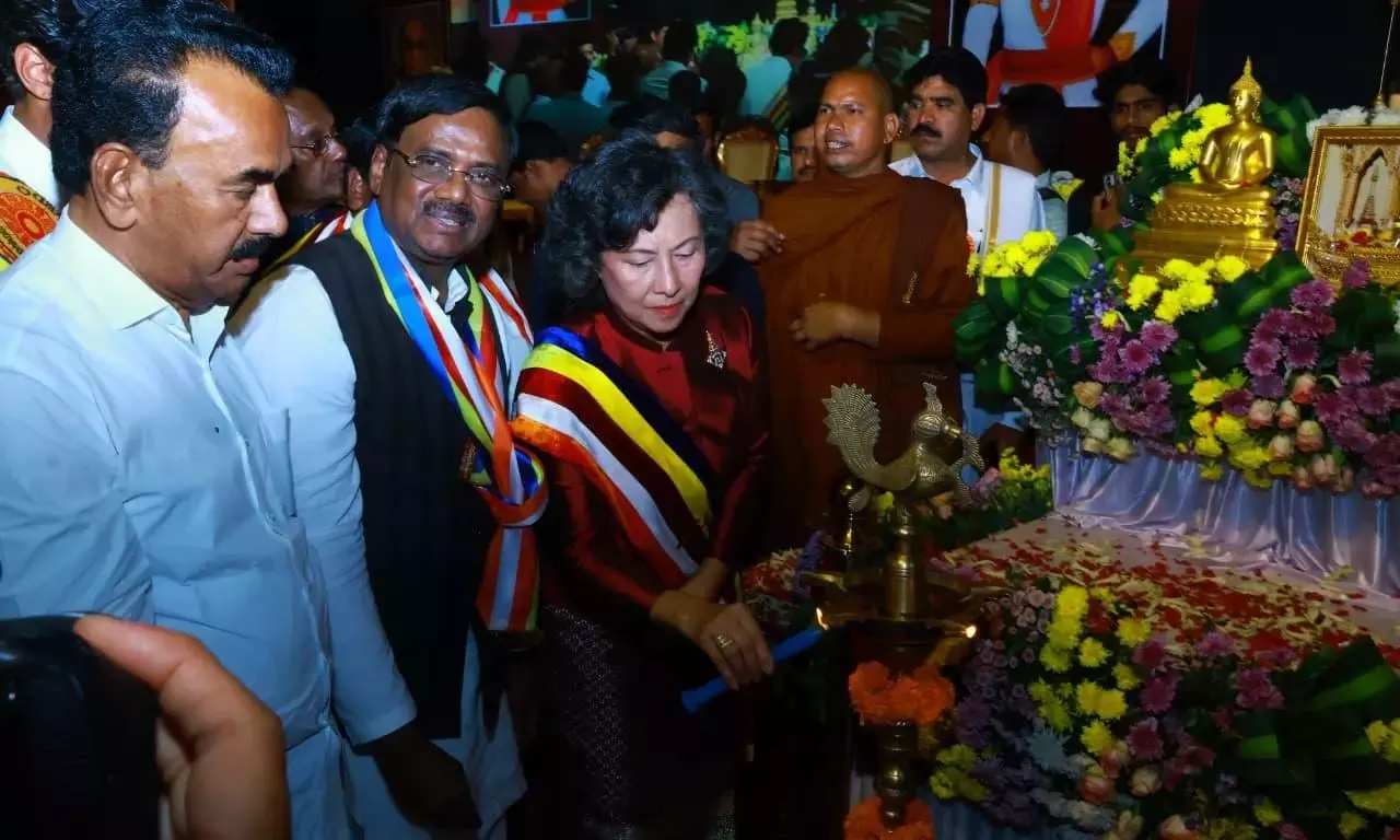 Telangana : बुद्धवनम को विश्व शांति केंद्र के रूप में विकसित किया जाएगा जुपल्ली