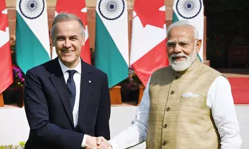 India and Canada ने $2.6 बिलियन यूरेनियम समझौते पर साइन किए, ट्रेड $70 बिलियन तक बढ़ाने का वादा