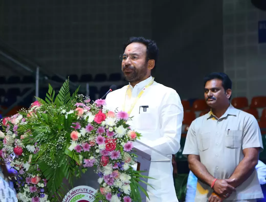 किशन रेड्डी ने Rahul गांधी पर वादों को नज़रअंदाज़ करने और राज्य का दौरा करने का आरोप किशन रेड्डी ने Rahul गांधी पर वादों को नज़रअंदाज़ करने और राज्य का दौरा करने का आरोप