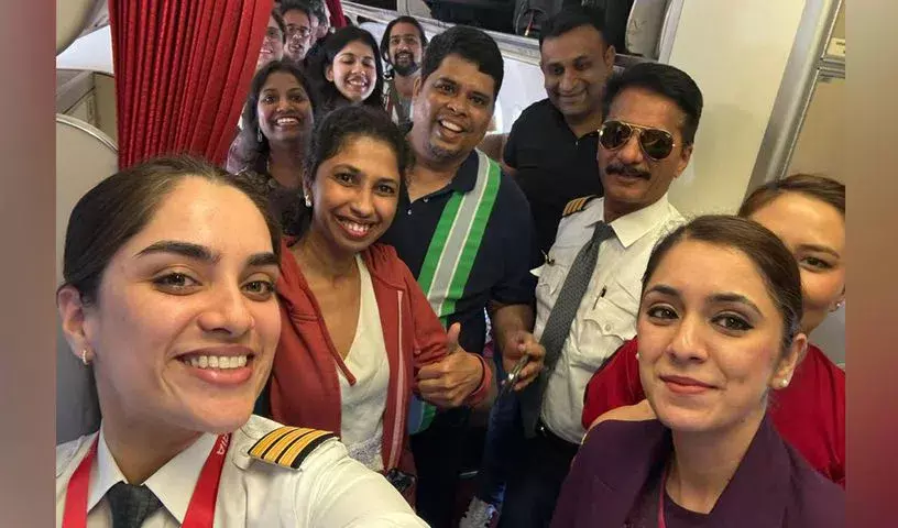 मिडिल ईस्ट संकट के बीच दुबई से एयर इंडिया की पहली रेस्क्यू फ्लाइट, 149 फंसे हुए यात्री घर लौटे