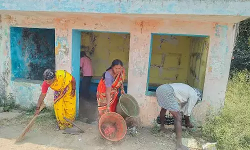 Bettamangala : रामसागर बस स्टैंड की सफाई