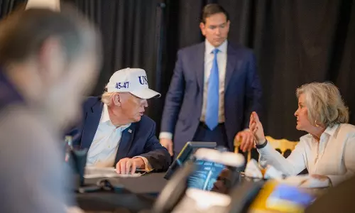Trump ने ईरान में अमेरिकी सैनिकों की तैनाती से इनकार नहीं किया