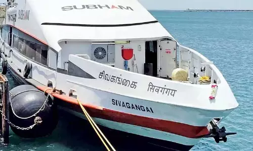 Nagapattinam और श्रीलंका के बीच पैसेंजर फेरी सर्विस 6 मार्च से फिर से शुरू होगी Nagapattinam और श्रीलंका के बीच पैसेंजर फेरी सर्विस 6 मार्च से फिर से शुरू होगी