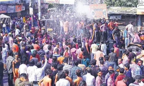 Bareilly: भक्ति और उल्लास में निकली राम बारात Bareilly: भक्ति और उल्लास में निकली राम बारात