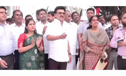 तमिलनाडु: CM एमके स्टालिन ने चेन्नई में क्रिएटिव सेंटर्स वाली नौ मॉडर्न लाइब्रेरी का किया उद्घाटन