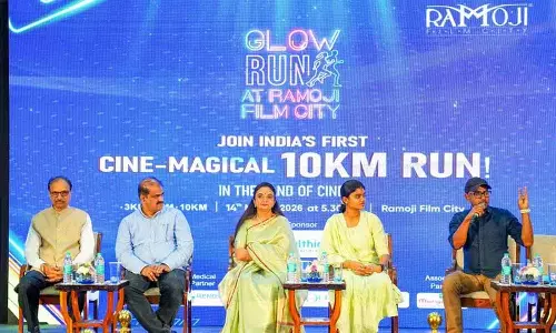 भारत का पहला सिनेमाई जादुई ‘Glow Run’ 14 मार्च को रामोजी फिल्म सिटी में होगा