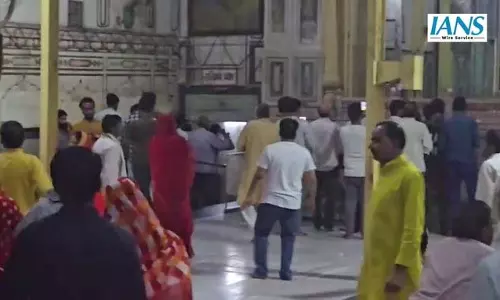 मिनी ब्रज मंदिर के द्वार खुले, चंद्रग्रहण के चलते बंद रहे थे कई मंदिर मिनी ब्रज मंदिर के द्वार खुले, चंद्रग्रहण के चलते बंद रहे थे कई मंदिर