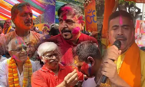 चुनाव से पहले का रुझान: Bhabanipur में शुभेंदु ने कीर्तन का नेतृत्व किया चुनाव से पहले का रुझान: Bhabanipur में शुभेंदु ने कीर्तन का नेतृत्व किया