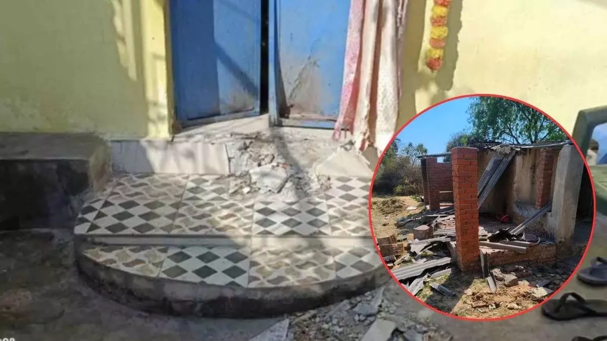 बारूद विस्फोट से बिजली कर्मी का परिवार सहमा, असामाजिक तत्वों पर FIR दर्ज बारूद विस्फोट से बिजली कर्मी का परिवार सहमा, असामाजिक तत्वों पर FIR दर्ज