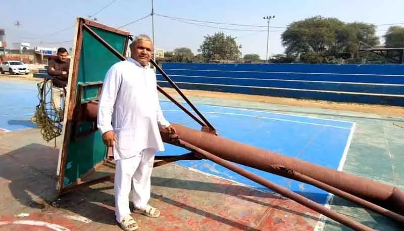 हरियाणा में Rohtak को इंफ्रा प्रोजेक्ट्स मिले, बास्केटबॉल स्टेडियम न होने से हंगामा हरियाणा में Rohtak को इंफ्रा प्रोजेक्ट्स मिले, बास्केटबॉल स्टेडियम न होने से हंगामा