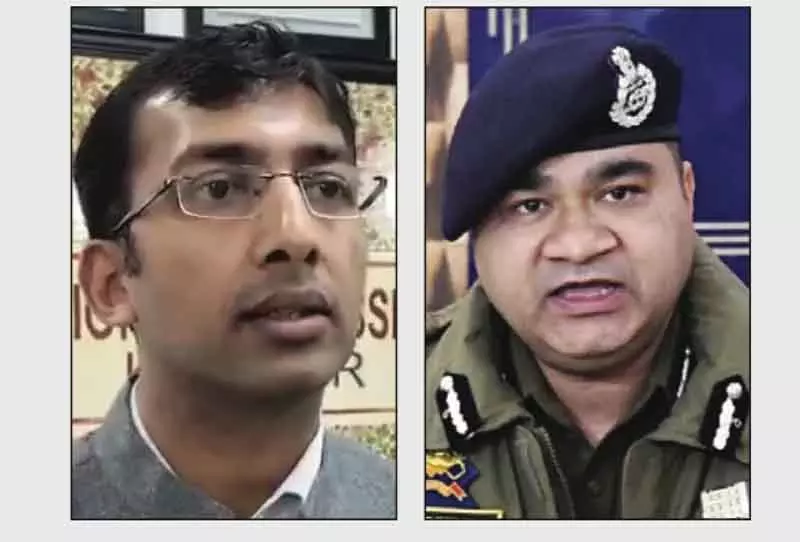 डिव कॉम, आईजीपी ने शांति और संयम की अपील की डिव कॉम, आईजीपी ने शांति और संयम की अपील की