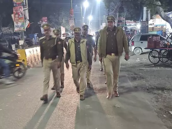 Bareilly Rural: कानून-व्यवस्था को लेकर गश्त तेज Bareilly Rural: कानून-व्यवस्था को लेकर गश्त तेज