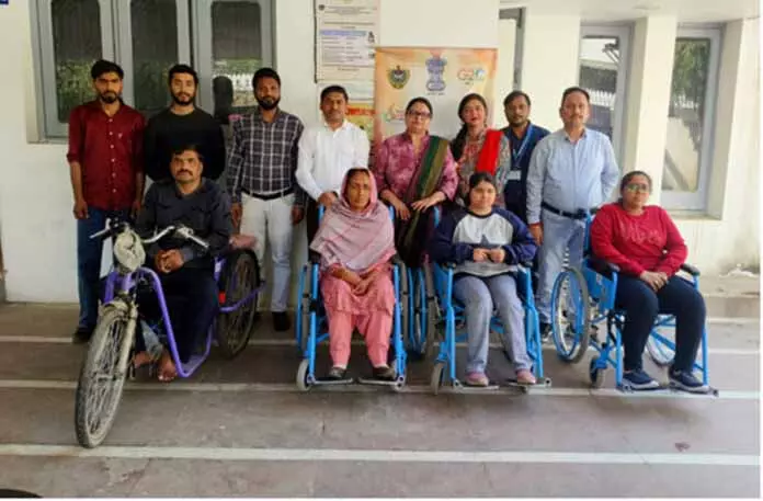CRC ने अंतर्राष्ट्रीय व्हीलचेयर दिवस मनाया CRC ने अंतर्राष्ट्रीय व्हीलचेयर दिवस मनाया
