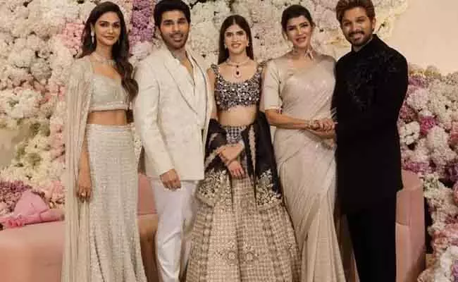 Allu Sirish का प्री-वेडिंग रिसेप्शन चर्चित Allu Sirish का प्री-वेडिंग रिसेप्शन चर्चित