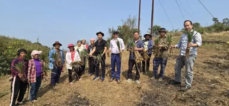 Kangsung Village में औषधीय और सुगंधित पौधों पर प्रोजेक्ट शुरू किया गया