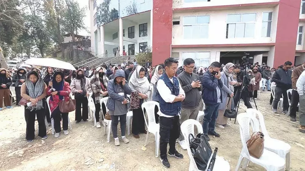 नागालैंड: NGTA ने NSF और ENSF के अनुरोध पर विरोध प्रदर्शन स्थगित किया नागालैंड: NGTA ने NSF और ENSF के अनुरोध पर विरोध प्रदर्शन स्थगित किया
