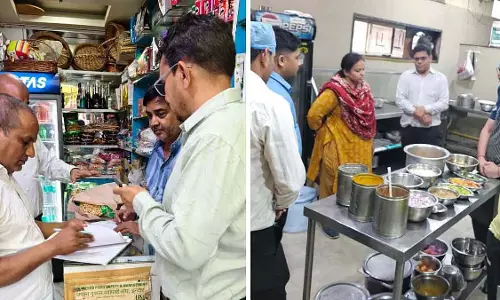 Indore : फ़ूड सेफ्टी एडमिनिस्ट्रेशन ने एक दिन में 19 यूनिट से 63 सैंपल लिए Indore : फ़ूड सेफ्टी एडमिनिस्ट्रेशन ने एक दिन में 19 यूनिट से 63 सैंपल लिए