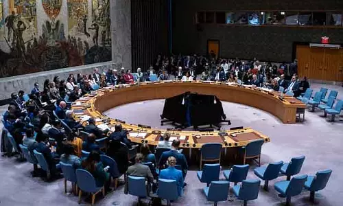 Russia, China ने ईरान पर US UNSC प्रेसीडेंसी के प्रोग्राम ऑफ़ वर्क पर आपत्ति जताई