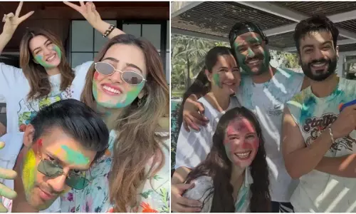 HOLI 2026: कैटरीना कैफ-विक्की कौशल ने इसे आरामदायक रखा; कृति सनोन रंगों में डूब गईं HOLI 2026: कैटरीना कैफ-विक्की कौशल ने इसे आरामदायक रखा; कृति सनोन रंगों में डूब गईं