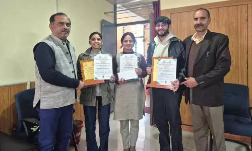 Palampur University के स्टूडेंट्स ने प्लांट हेल्थ पर सिंपोजियम में शानदार प्रदर्शन किया Palampur University के स्टूडेंट्स ने प्लांट हेल्थ पर सिंपोजियम में शानदार प्रदर्शन किया