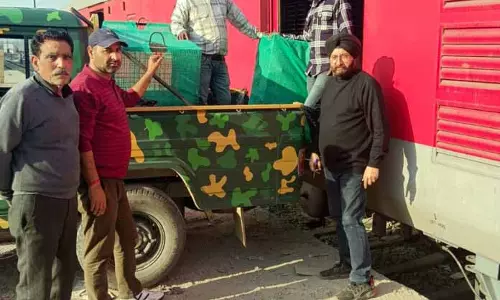 पहली बार चिड़ियाघर के जानवरों को ट्रेन से Jammu से चेन्नई ले जाया गया